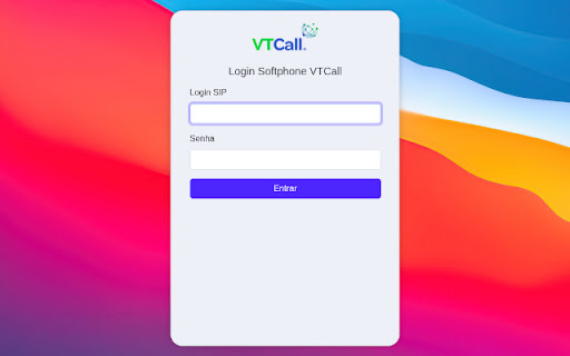 VTCall Softphone screenshot