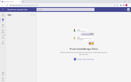 AGFEO Teams Presence screenshot