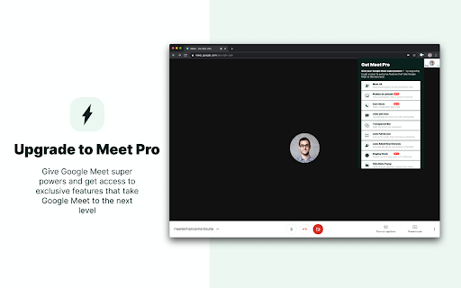 Google Meet Enhancement Suite screenshot