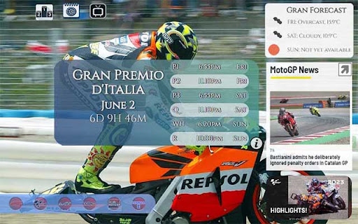 2025 Motorsport Countdown screenshot