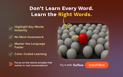 Language Learning with YouTube-AFL screenshot