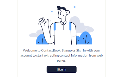 ContactBook - Contacts extractor screenshot