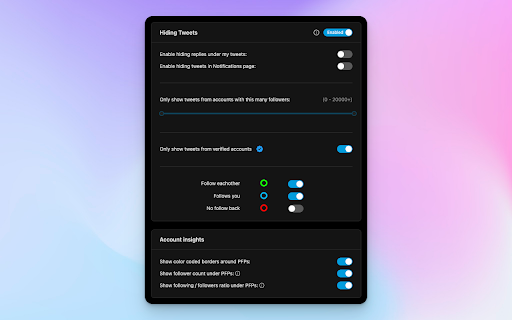 X Snitch | Analytics for Twitter 𝕏 screenshot