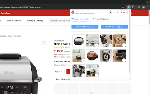 Target Image/Video Downloader screenshot
