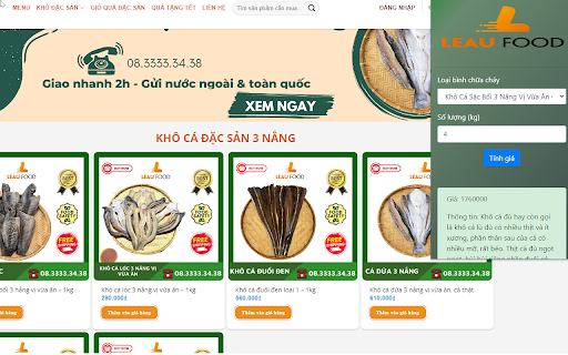 Leau Food screenshot