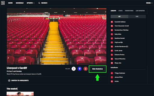 DAZN Big Picture screenshot