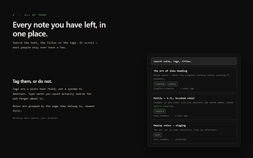page•pin — Sticky Notes for Any Web Page screenshot