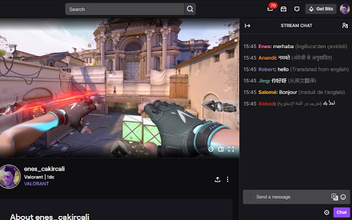 Chat Translator screenshot