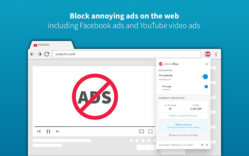 Adblock Plus - free ad blocker screenshot