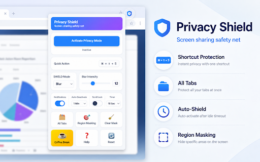 Privacy Shield screenshot