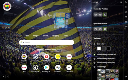 Fenerbahçe SK Anasayfa screenshot