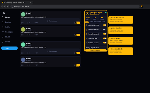 Twitter X Video Downloader™ screenshot