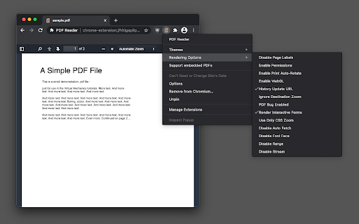 PDF Reader and Editor screenshot