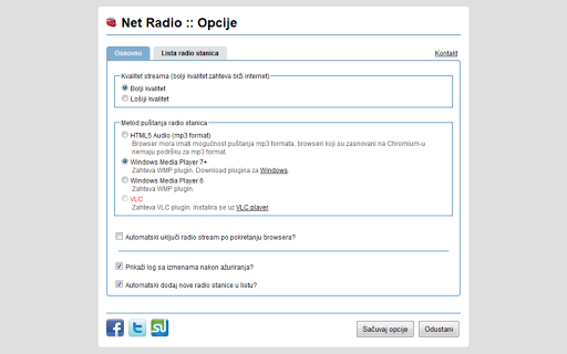 Net Radio screenshot