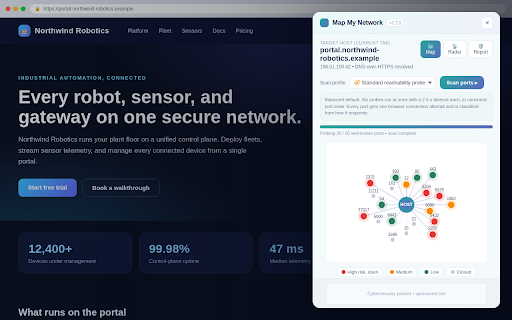 Map My Network screenshot
