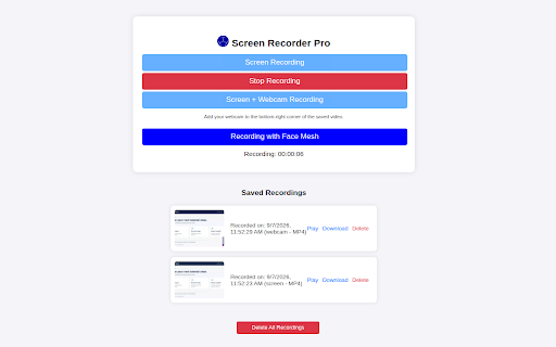RecorderPro screenshot