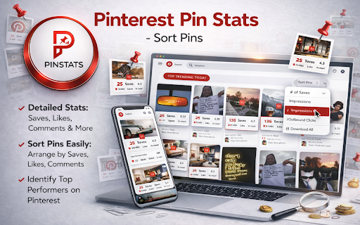 Pin Stats for Pinterest - Analytics & Downloader screenshot