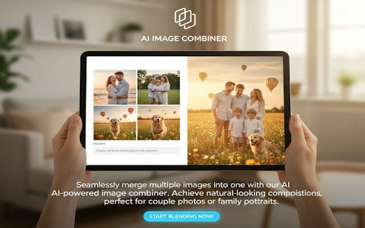 AI Image Combiner screenshot
