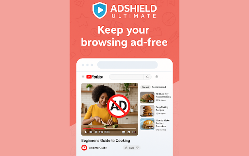 AdShield for YouTube - YouTube Adblocker To Remove All Ads screenshot