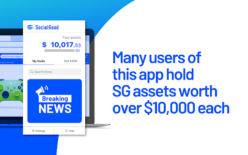 SocialGood: Get SG crypto free screenshot