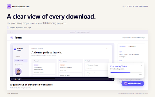 Loom Downloader screenshot