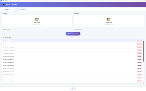 Code Diff Tool screenshot