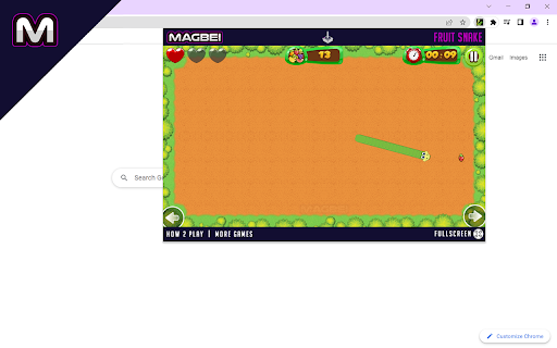 Fruit Snake Game - Runs Offline screenshot