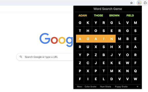 Word Search Game screenshot