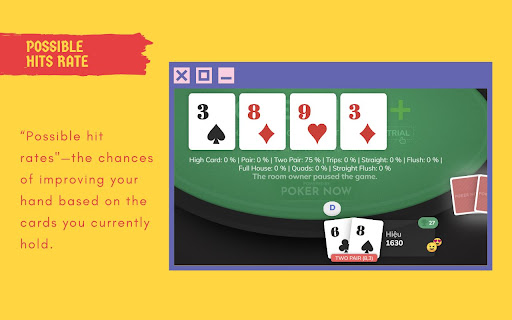 Poker Now Odds Calculator screenshot