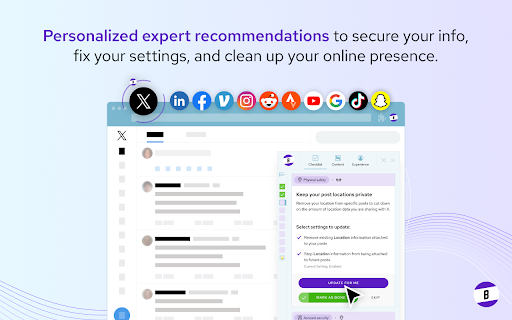 Block Party — Deep clean your social media screenshot