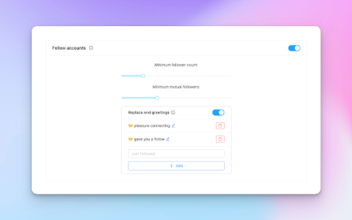 GM Bot | 𝕏 auto replies, follows, likes, for Twitter screenshot