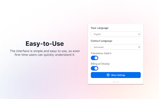 WhatsApp™ Web Translator - Auto Translate Chats in Real Time screenshot