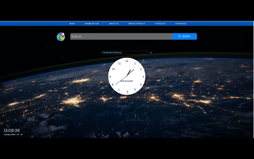 MyWorlClock screenshot