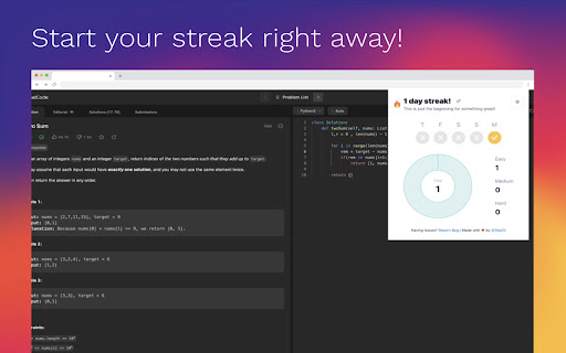 LeetSync - Leetcode to Github Synchronizer screenshot