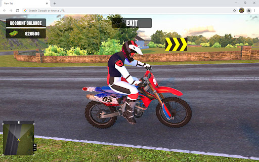 Motocross Driving Simulator Game screenshot