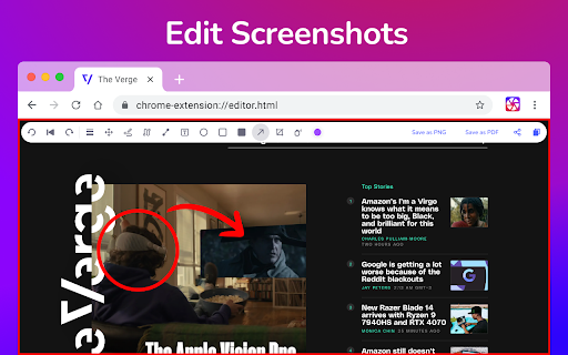 Screen capture and recorder - Screenshot Tool screenshot