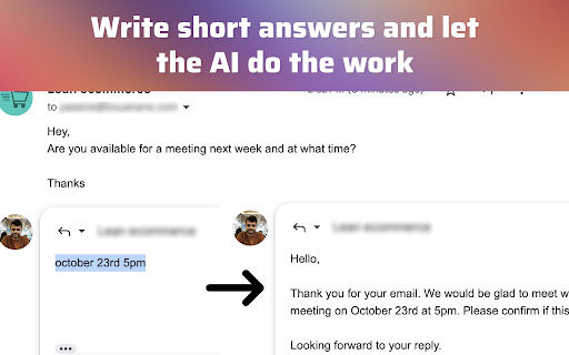 Re:GPT — AI-Powered Email Assistant screenshot