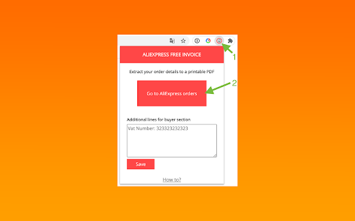 Alichrome - Free Invoice generator screenshot