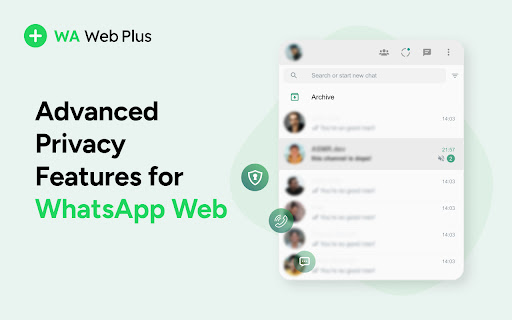 WA Web Plus by Elbruz Technologies screenshot