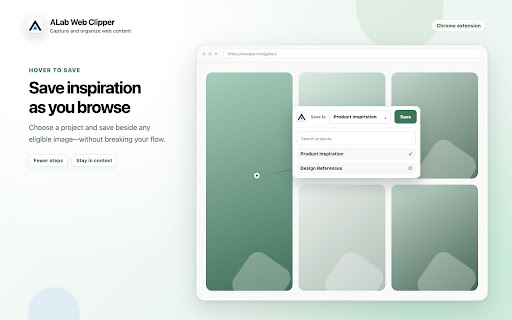 ALab Web Clipper screenshot