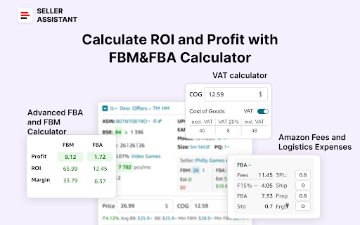 Seller Assistant — Amazon Product Research Tool screenshot