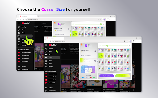 Cursor Gradient screenshot