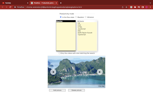 Pictaflow: Blocked Search for YouTube™ screenshot