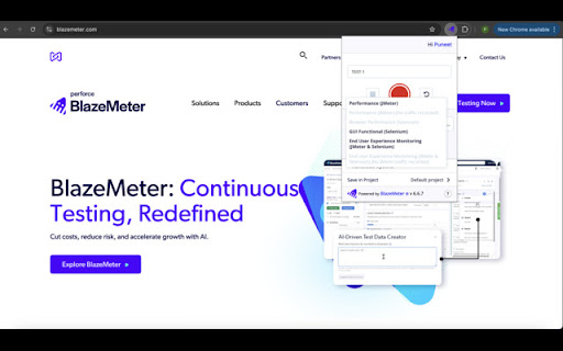 BlazeMeter | The Continuous Testing Platform screenshot