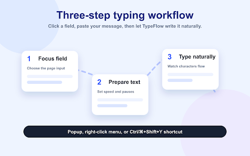TypeFlow Human Typer screenshot
