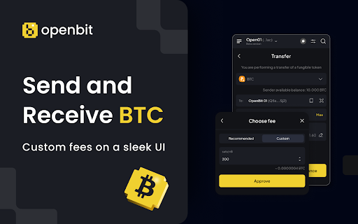 OpenBit Wallet screenshot