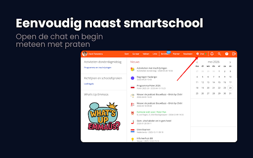 Smartschool Chat - Berichten, Media & Voice screenshot