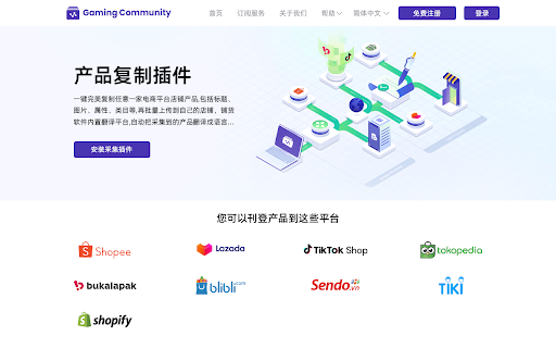Product Copy Extension screenshot