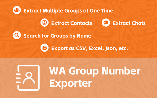 WA Group Number Exporter screenshot