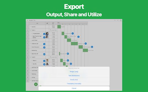 Simple Timetable screenshot